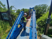 창원특례시, 등산객 안전 위해 적석산 출렁다리 등 점검 실시