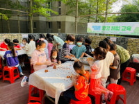 하남시종합사회복지관, 미사강변리슈빌 단지와 함께 환경체험교육 진행