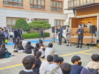 인천서부교육지원청, 찾아가는 등굣길 음악회 운영