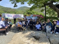 남해읍 주민자치회, 바래길 걸으며 2분기 정기회의