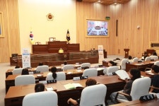 충북도의회, 충주 대림초 학생들 대상 청소년 의회교실 운영