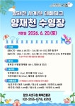 서초구, 양재천 수영장 20일 개장…첫 야간 운영 선보인다