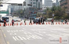 ′어벤져스2 촬영′ 통제구간, 텅 빈 월드컵북로