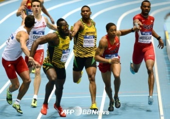 자메이카 대표팀, 세계계주대회 남자 400m 우승