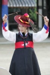 심혜진, 인간문화재로부터 칼춤 전수