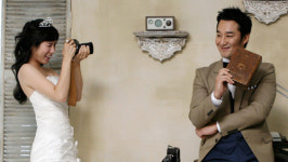 [★포토]이창훈, 16세연하 미모의 신부 얼굴 공개