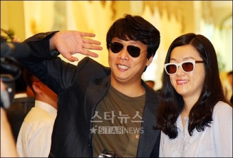 [포토]박준형-김지혜 '최고로 행복하세요'