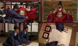 바람의 화원, 어진화사 의상 특별제작