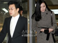 이찬-이민영, 1년만에 어색한 법정 조우..고성 오가