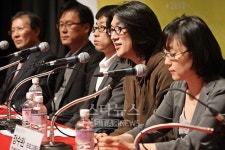 [★포토]김성호 감독, 개막작으로 선정되어 영광