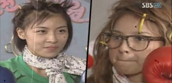 '패떴' 하지원 vs 이효리, 한판 '기싸움'..웃음만발