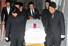 이광기 아들 발인, 석규야 통곡 속에 엄수