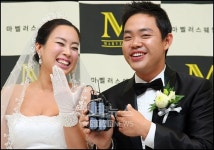 [★포토]결혼하는 이동훈-김유진, 