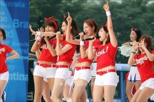 [★포토]소녀시대 태극전사 파이팅!!