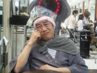 이경규는 파마중 파마는 힘들어 인증샷