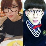 조권 안경 빌려쓴 가인? 진짜 쌍둥이 같네