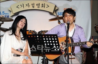 [포토]'주말DJ' 박해미-장두석, 노래도 불러요~