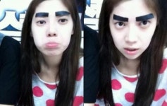 배다해, 짱구눈썹 코믹 셀카 공개 친근해