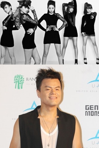 원더걸스 더 밝아졌지만..박진영 