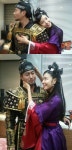 김규리, 무신 촬영 중 김주혁에 나쁜 손?