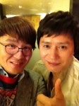 윤형빈, 김민종과 셀카 공개 어색한 사이?