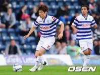 박지성 주장 완장 빼앗겼다... QPR은 1-1 무승부