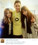 강인, 태연·서현 옆에 두고 나쁜 손 