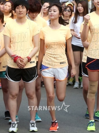 [포토]오초희, '몸 좀 풀어볼까?'