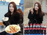 내조의 여왕 정유미, 영화 스태프에 밥차 쐈다