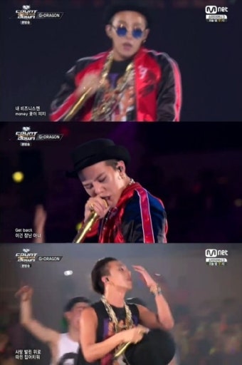 '엠카' 지드래곤, GD답게 화끈하게..LA달궜다
