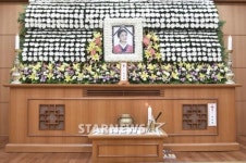 [★포토]고대 안암병원 장례식장에 마련된 故 리세의 빈소
