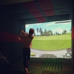 김성은, 골프 매력에 빠져..치는 맛 봤으니 레슨 받자