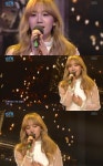 '인기가요' 주(JOO), 호소력+감성 발라드..'울고 분다'