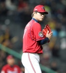 '3이닝 노히트' 한기주, 1462일 만에 올린 '감격의 승리'