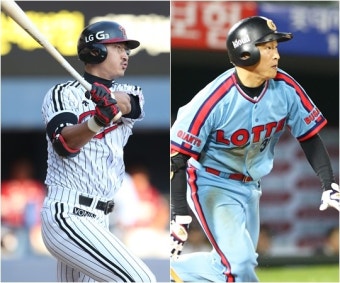 LG 박용택 vs 롯데 손아섭, 리드오프 맞대결