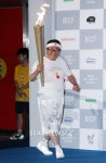 [★포토]송해, 송화봉송의 마지막 주자