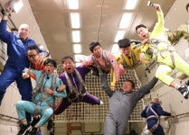 무도 그래비티 특집..헬륨가스 무중력 체험 진땀