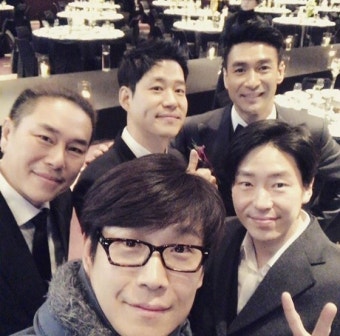 유준상, 엄기준과 함께 신성우 결혼축하 