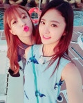 EXID 정화, 하니와 애기애기한 여행 사진 공개