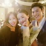 김민서, 류수영♥박하선 결혼식에서 인증샷 신부님 ♡