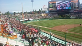 인천SK행복드림구장, 올 시즌 2번째 만원 관중 기록