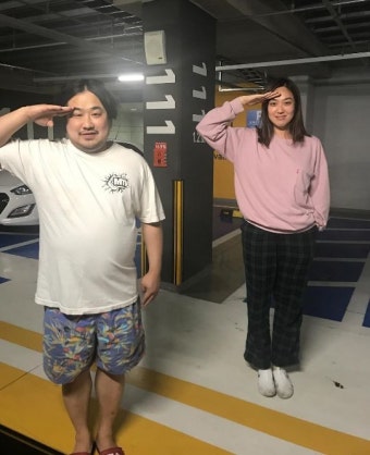강재준이은형, 이 부부가 손님을 맞는 자세..'충성'
