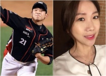 박시현 결혼 최대성, 손혁·최원호 따랐다..야구·골프 부부 또 탄생