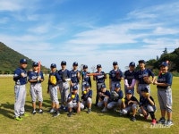 NC, 경남 티볼 대표팀 창원 용호초 유니폼·모자 후원