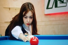 배드키즈 모니카, 당구 예능 7전8큐 도전