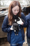 [★포토]강아지 구조하는 김효진