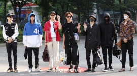 [★포토]방탄소년단, 여의도에 뜬 월드돌