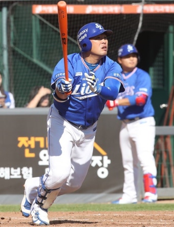 '최채흥 호투-박한이 연타석포' 삼성, 한화 8-1 잡고 2연승