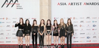 [포토]구구단, 'AAA 레드카펫 위 걸크러쉬'