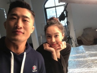 김동현X아유미 한솥밥 인증 셀카 